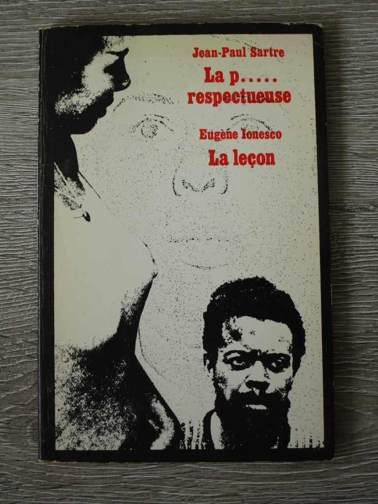 La p   .. respectueuse JEan Paul Sartre Eugene Ionesco La, Ophalen of Verzenden, Gelezen, Cabaret