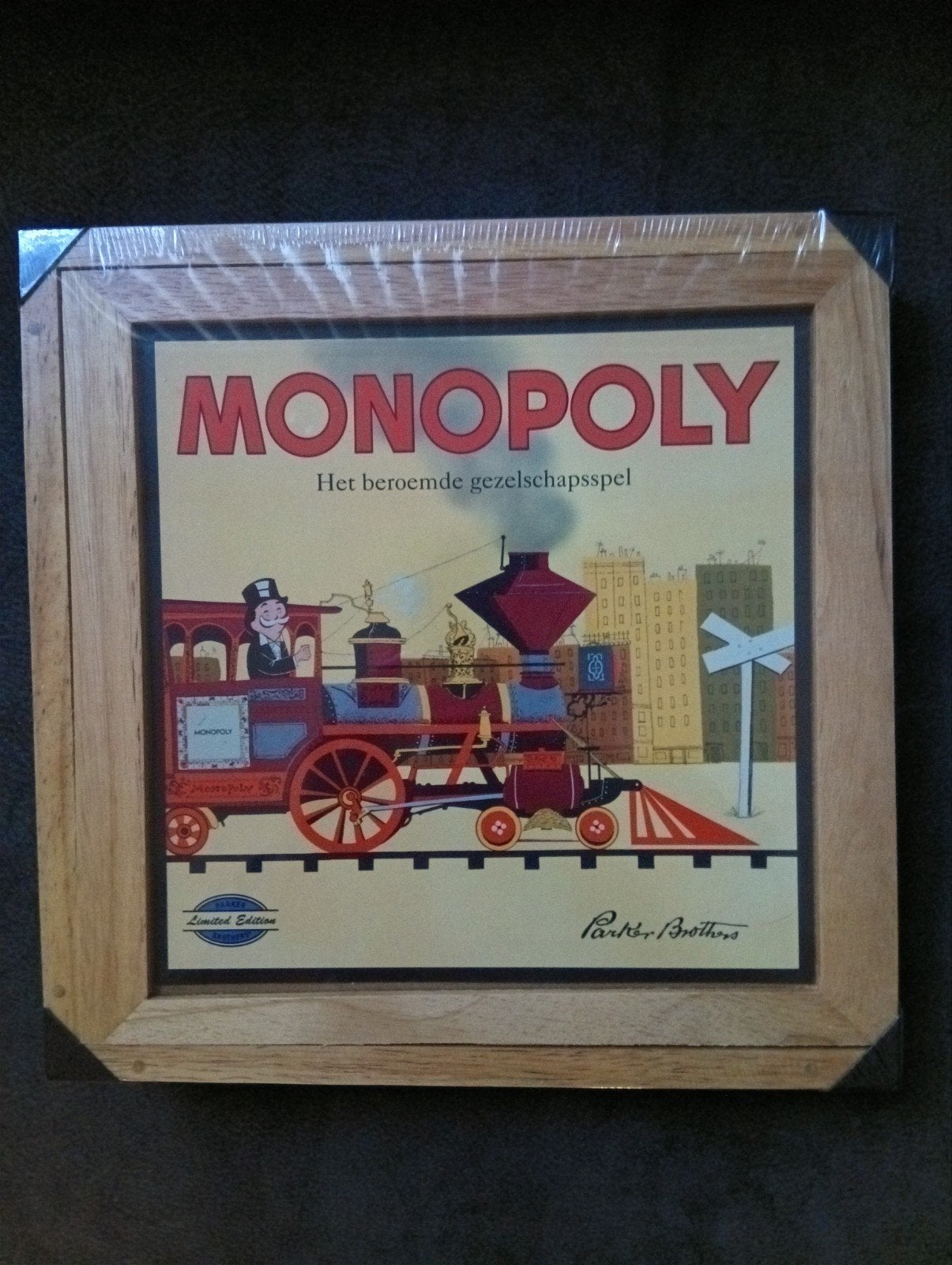 Monopoly Limited Edition 2003 in houten doos - Nieuw in seal, Ophalen of Verzenden, Nieuw, Parker Brothers
