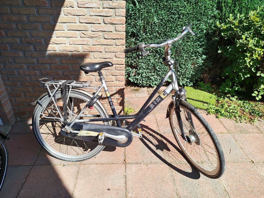 RIH Delta damesfiets – Shimano Nexus 8 – naafdynamo, 53 tot 56 cm, Versnellingen, Zo goed als nieuw, Ophalen