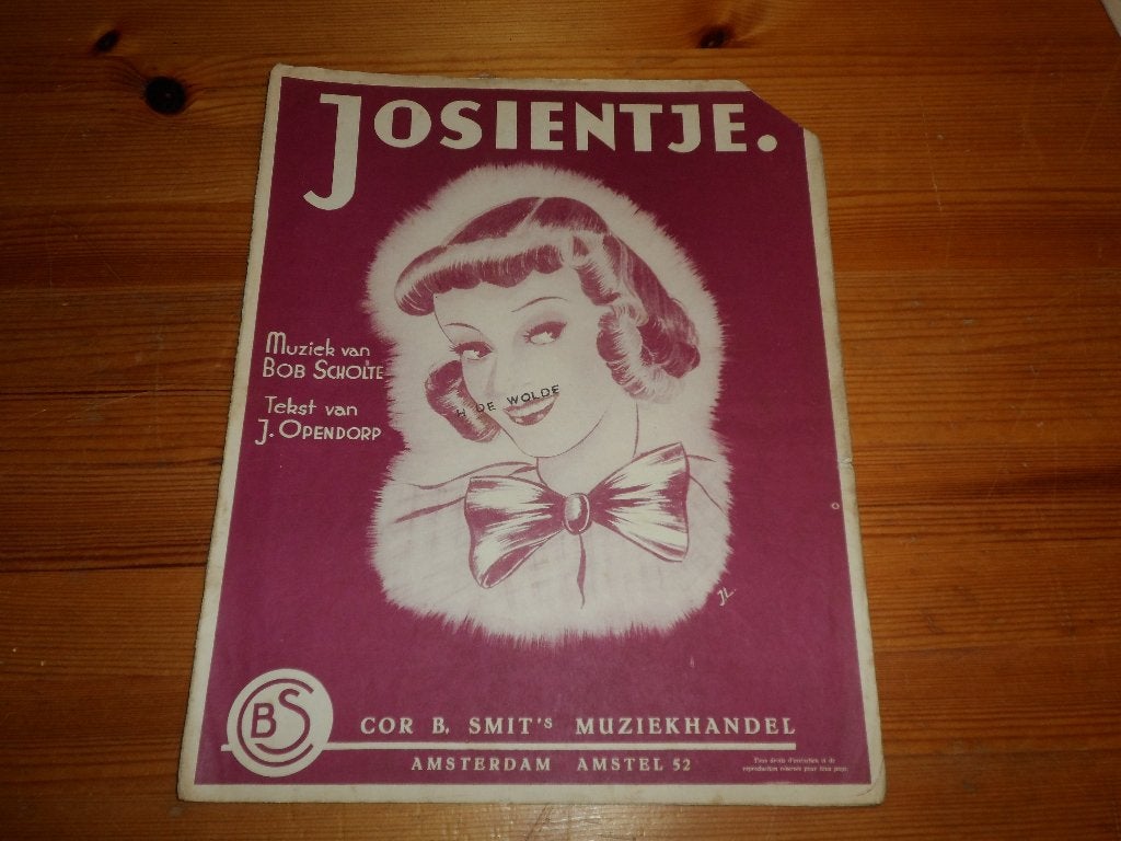 Josientje weet alles van fitnessen - bob scholte, Zang, Gebruikt, Ophalen of Verzenden, Artiest of Componist