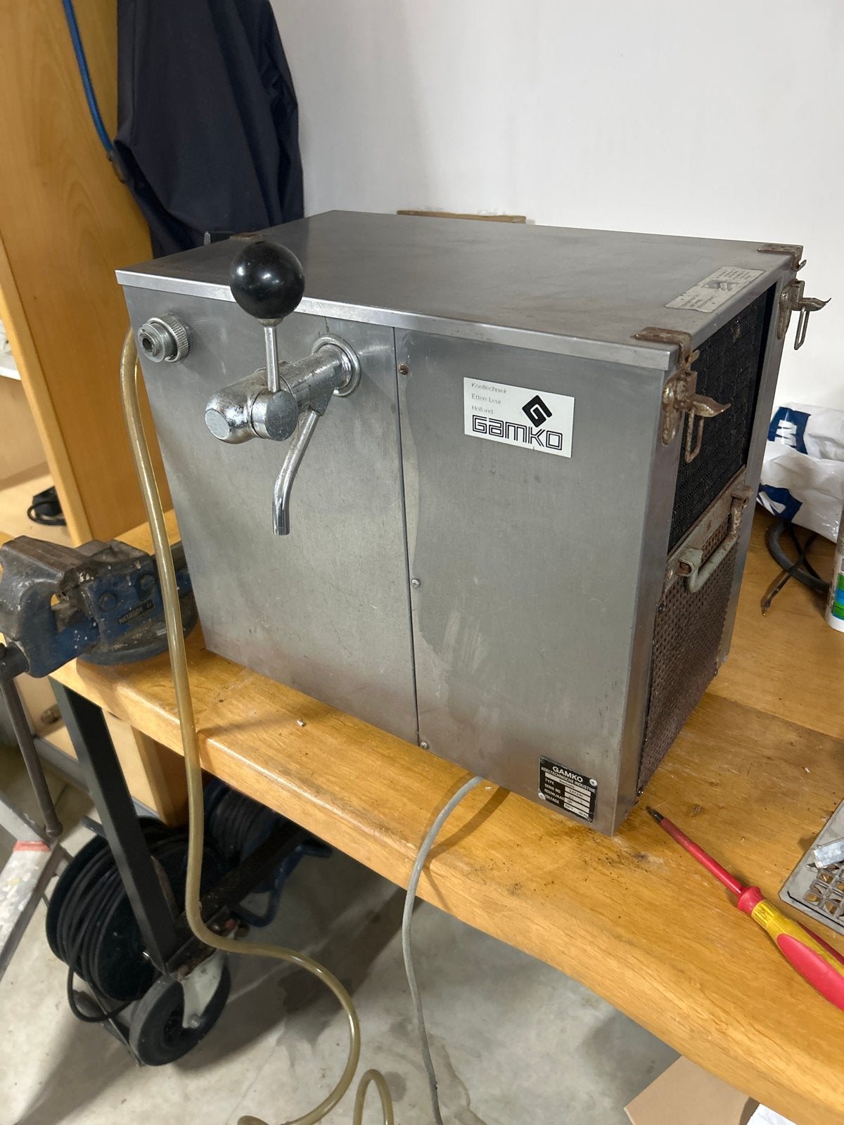 Gamko Bierkoeler Safari - bier tap snelkoeler tafel tap, Ophalen, Gebruikt, Overige merken