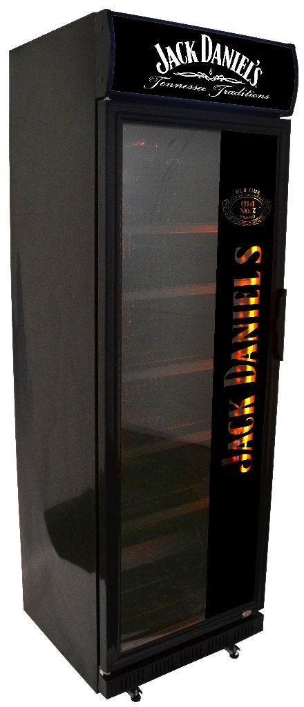 Jack Daniels whisky koelkast ''KS BlackLine'', Witgoed en Apparatuur, Koelkasten en IJskasten, Nieuw, Zonder vriesvak, 200 liter of meer