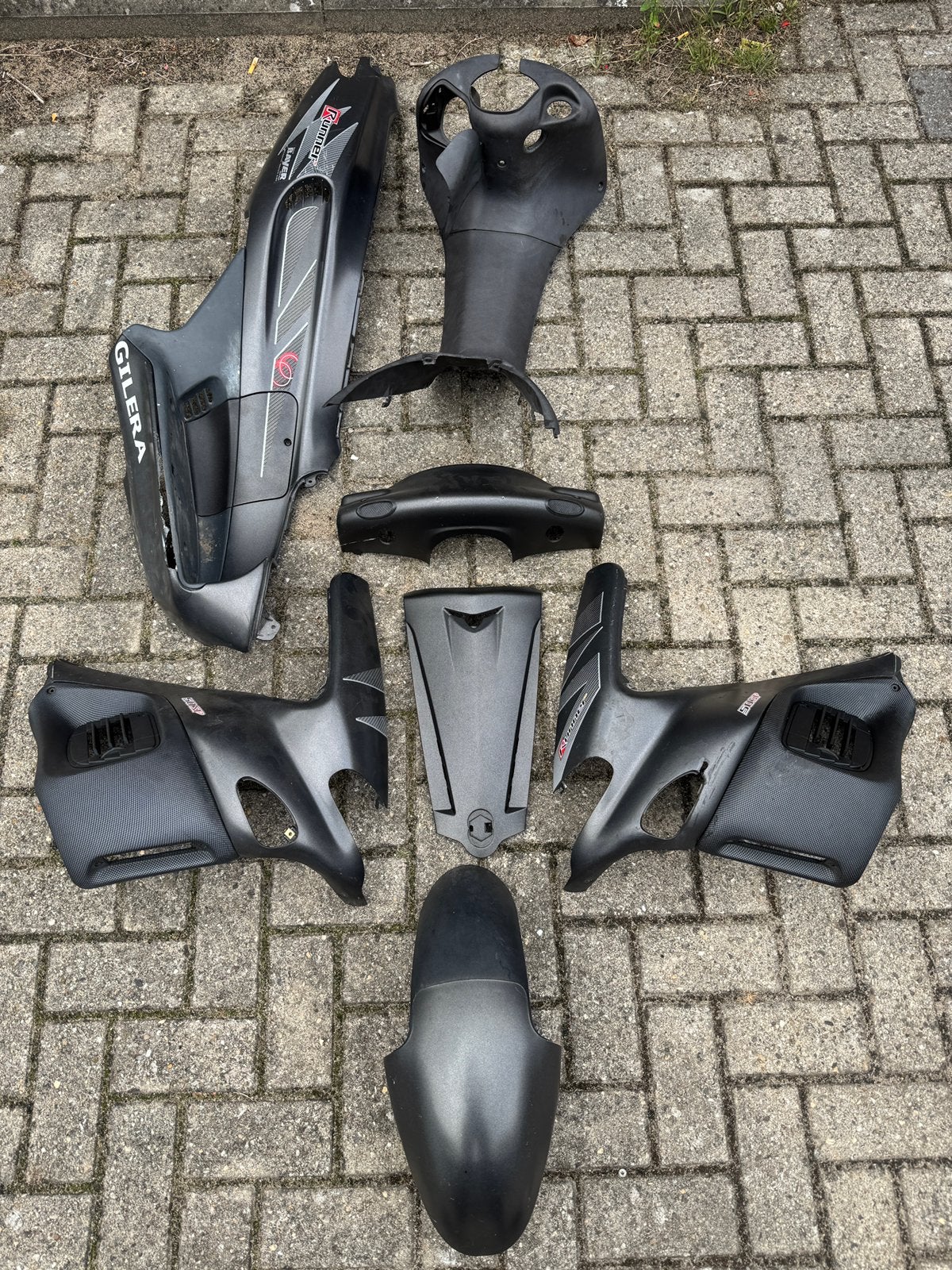 Gilera runner kappenset opaco, Ophalen of Verzenden, Kap
