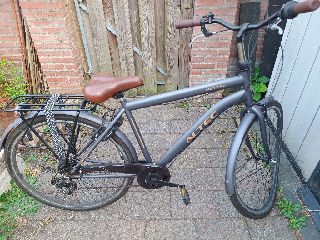 Altec Metro fiets voor reparatie of onderdelen na ongeluk, Gebruikt, Velgrem, Versnellingen, 49 tot 53 cm