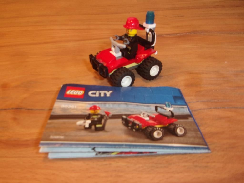Lego Town 30361-1 Fire ATV uit 2019, Kinderen en Baby's, Speelgoed | Duplo en Lego, Lego, Ophalen of Verzenden, Compleet, Complete set
