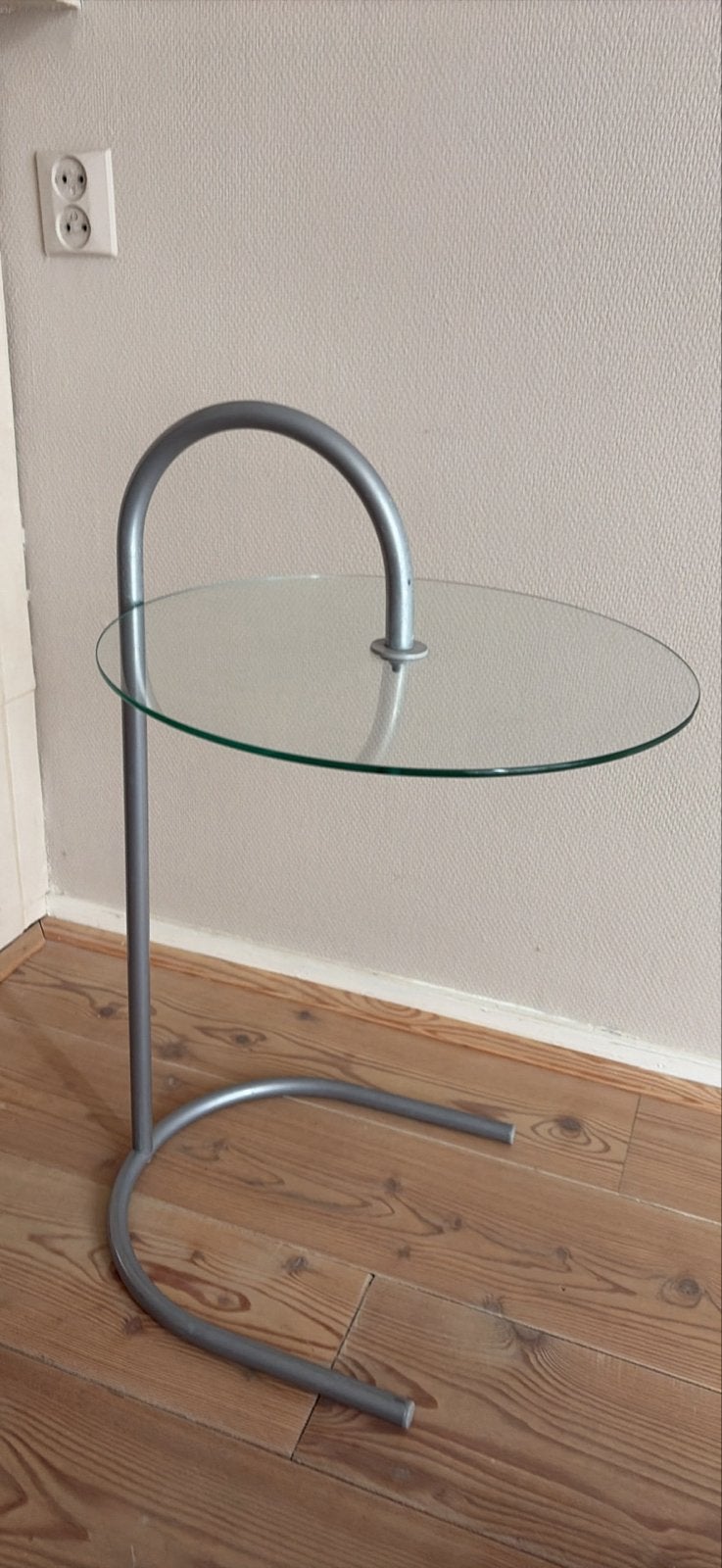 Vintage IKEA RY bijzettafel / salontafel – jaren ’90, 45 tot 60 cm, Minder dan 55 cm, Gebruikt, Rond