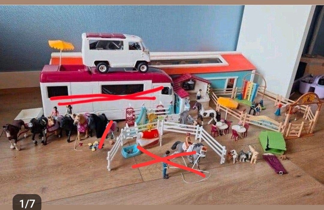 21. mega grote schleich verzameling!, Ophalen of Verzenden, Zo goed als nieuw, Paard, Overige typen