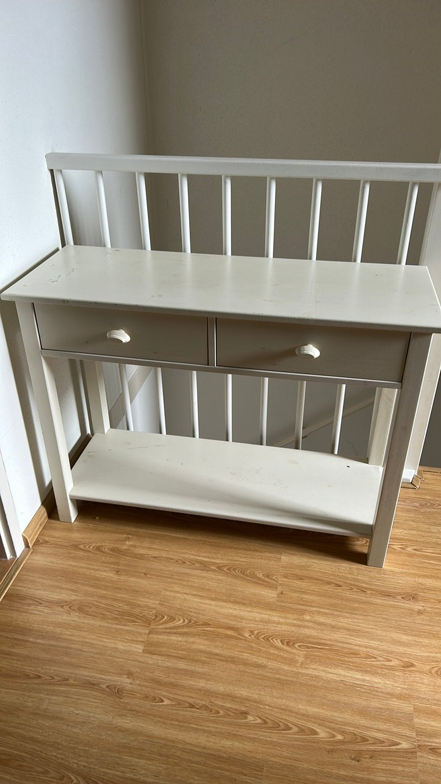 Side tabel, leuke tafel, Huis en Inrichting, Tafels | Sidetables, Ophalen, 100 tot 150 cm, Zo goed als nieuw, 25 tot 50 cm