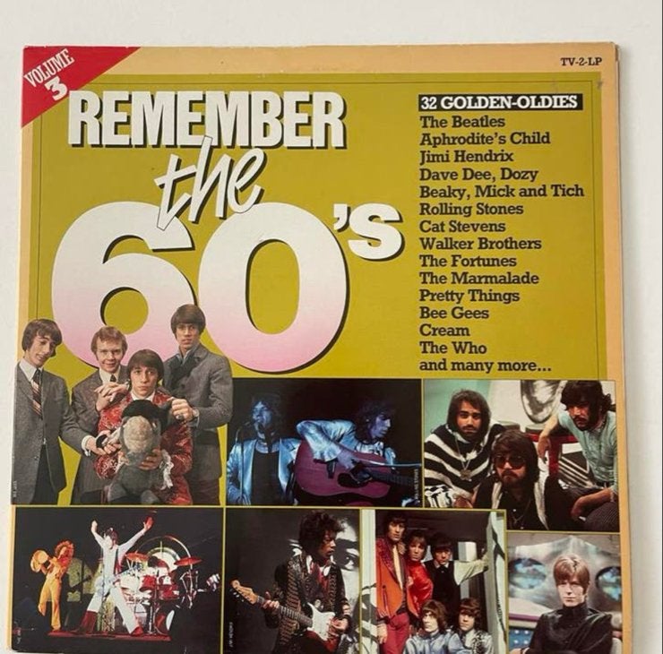 Remember the 60's Volume 3 - Dubbel LP 32 Golden Oldies, Gebruikt, Pop, Ophalen of Verzenden, Complilatie