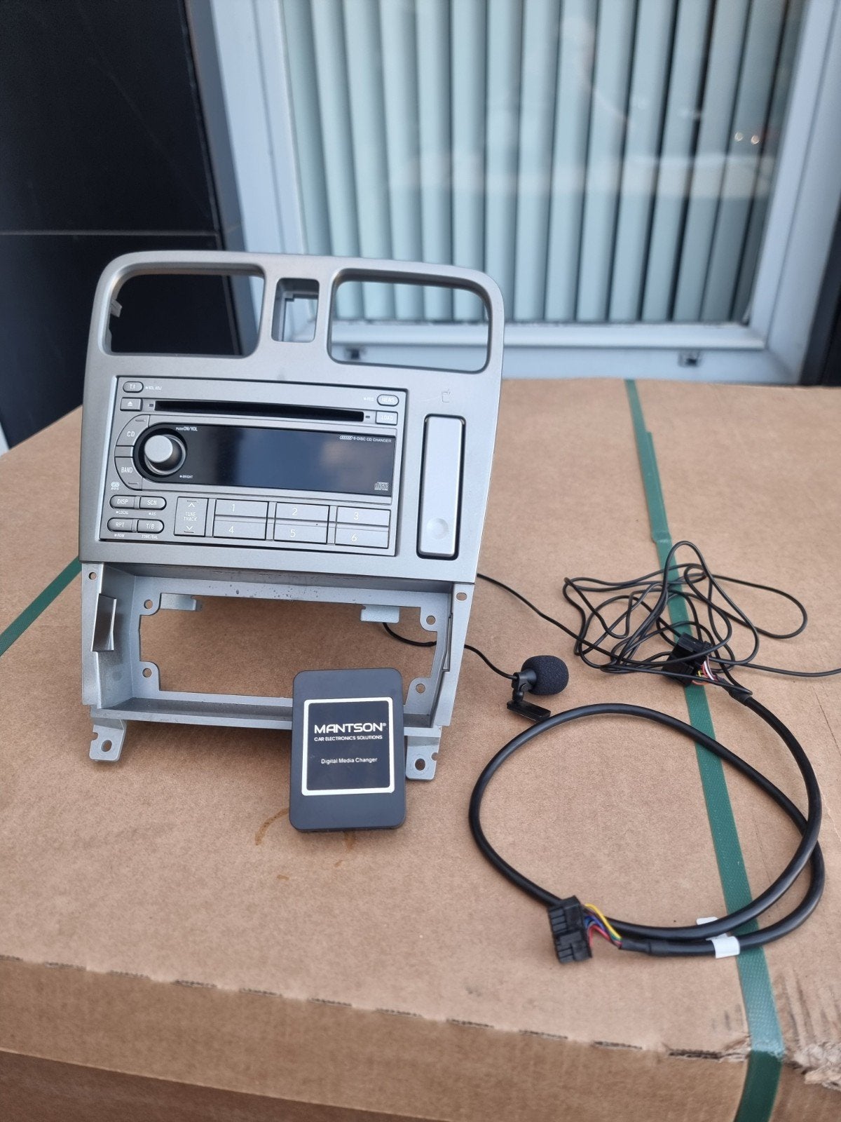 Subaru forester SG radio + bluetooth module, Auto diversen, Ophalen of Verzenden, Gebruikt