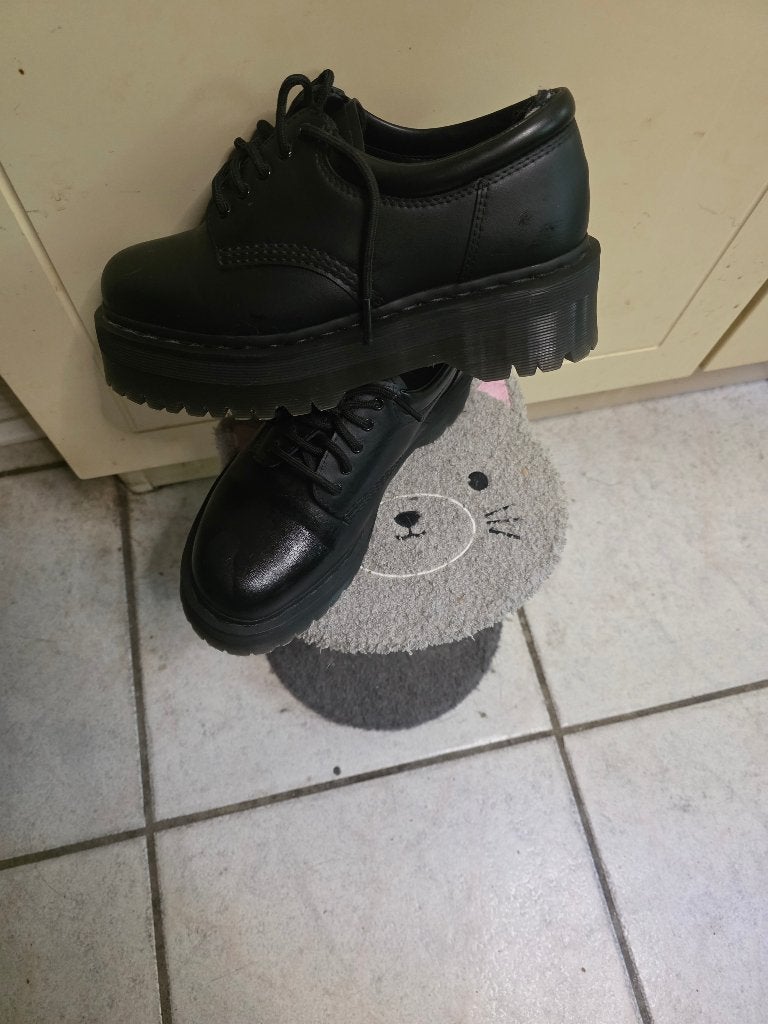 Leuke DR martens, Kleding | Dames, Verzenden, Instappers, Zwart, Dr. Martens