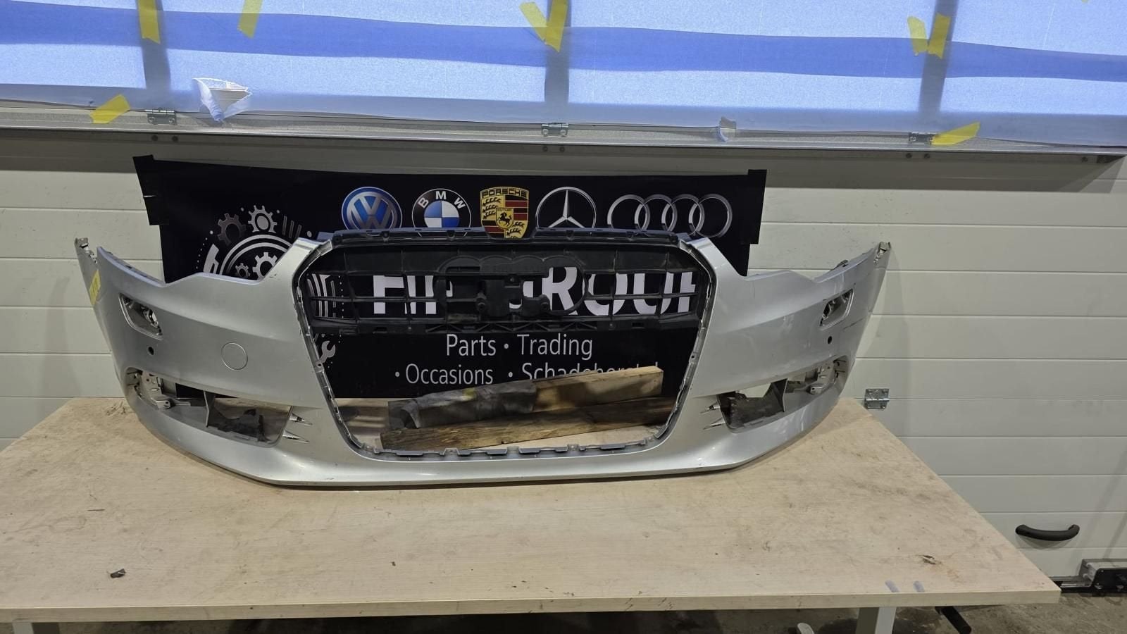 Bumper voor AUDI A6 C7 Avant (4G5, 4GD) 2.8 FSI quattro 4G08, Gebruikt, -, Voor, -