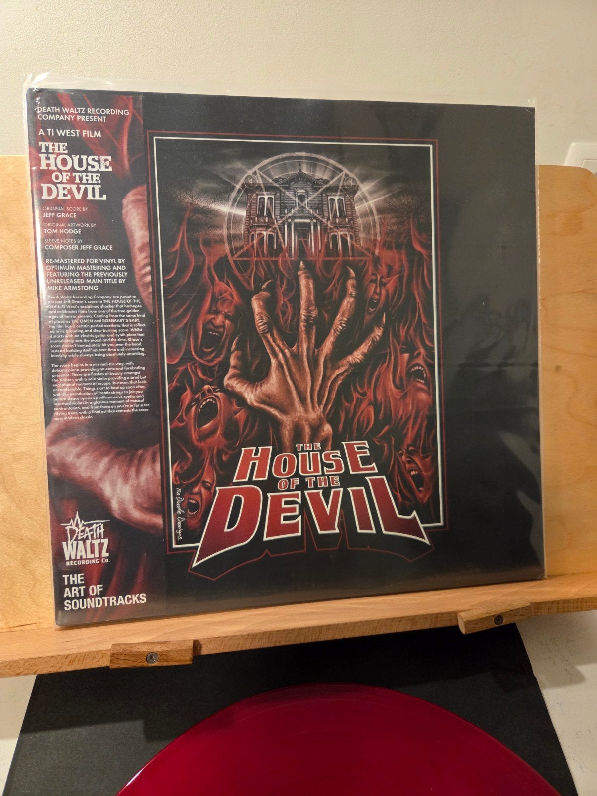 The House of the Devil Soundtrack LP – Death Waltz – Red Vin, Ophalen of Verzenden, Zo goed als nieuw, 12 inch
