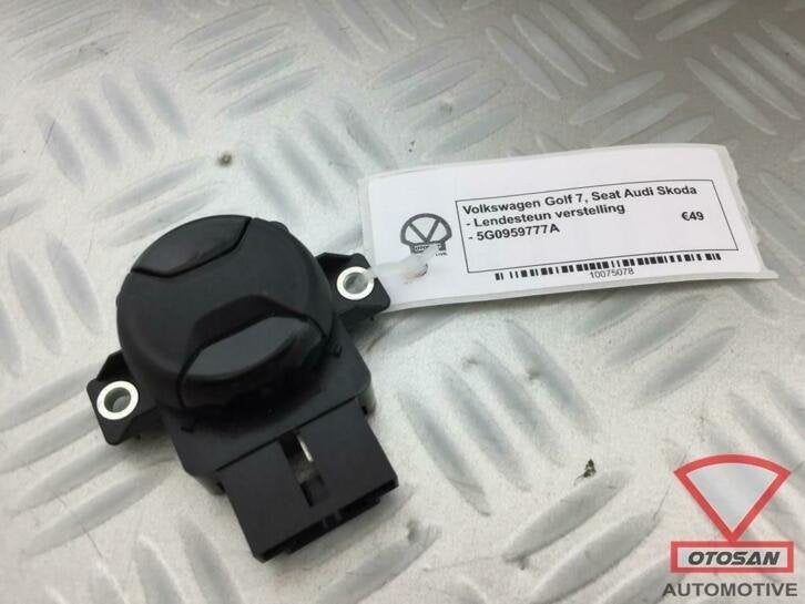 vw golf 7 audi seat skoda lendesteun vertelling 5g0959777a