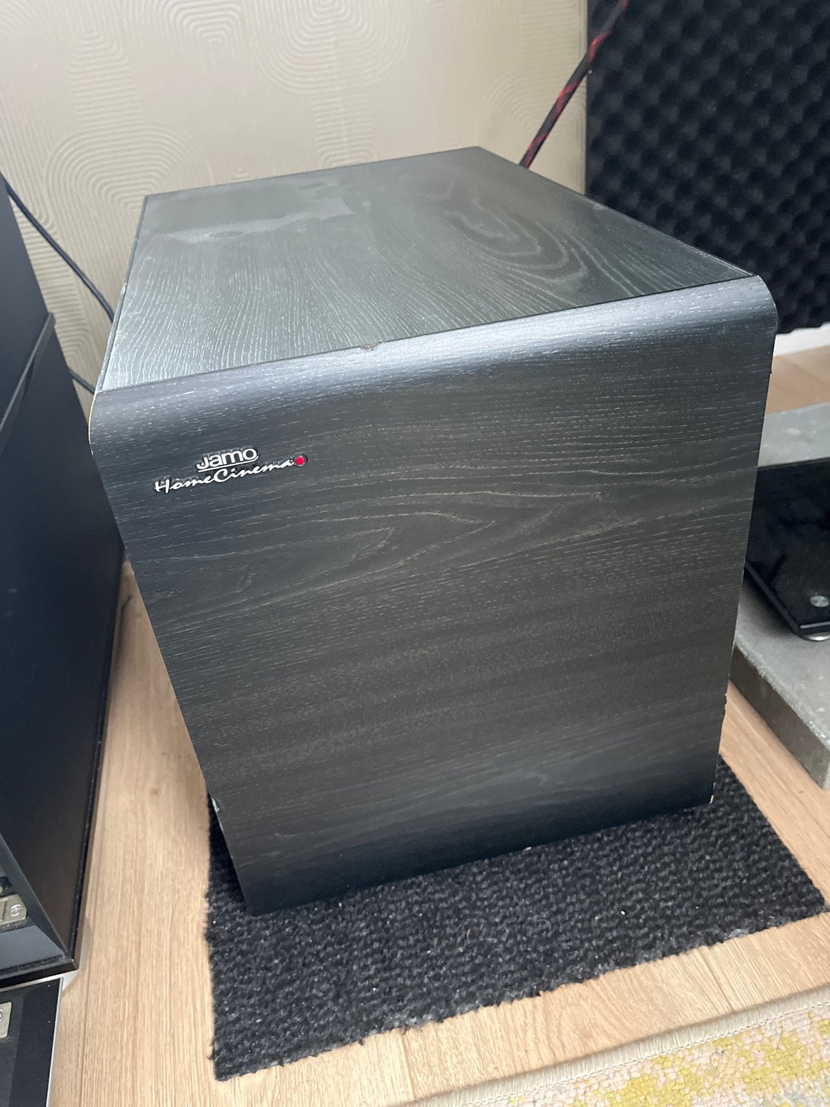 2 stuks zware Jamo SW 410E Home Cinema Subwoofers, 70 watt of meer, Overige spelers, Ophalen, Overige merken