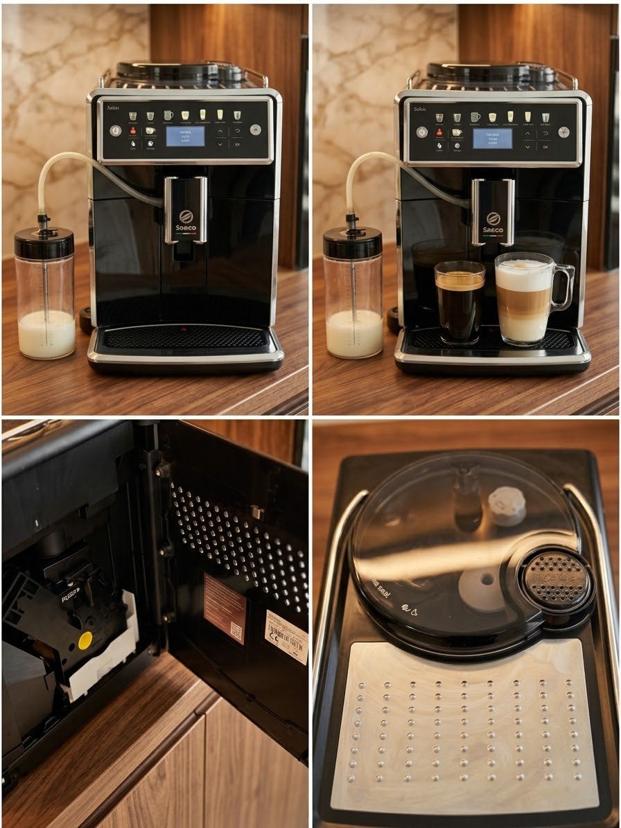 Philips Saeco Xelsis SM7580 nette koffiezetapparaten, Witgoed en Apparatuur, Koffiemachine, Ophalen of Verzenden, Zo goed als nieuw