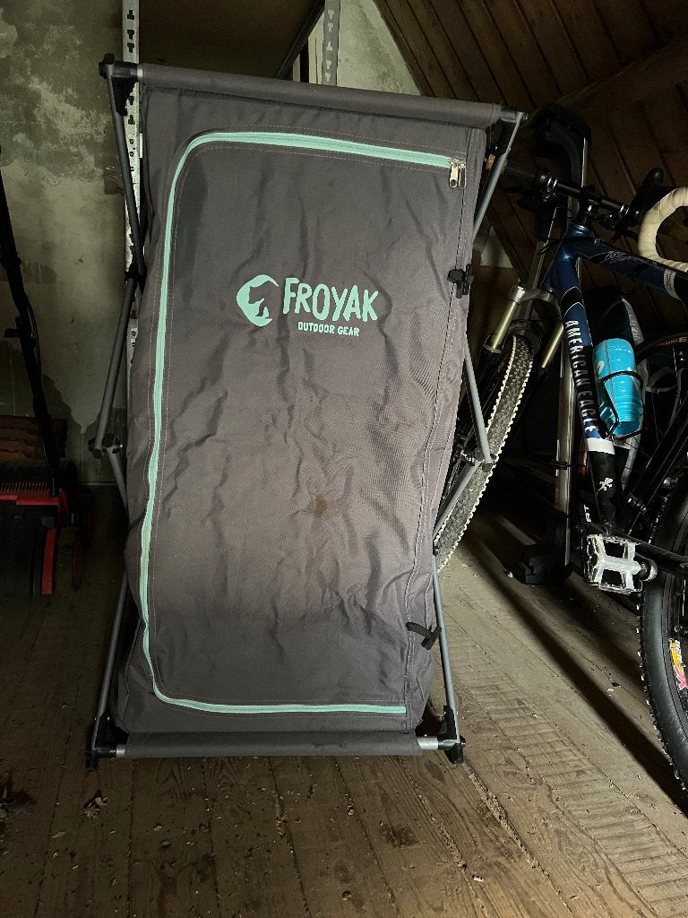 Camping kast zgan, Ophalen, Zo goed als nieuw