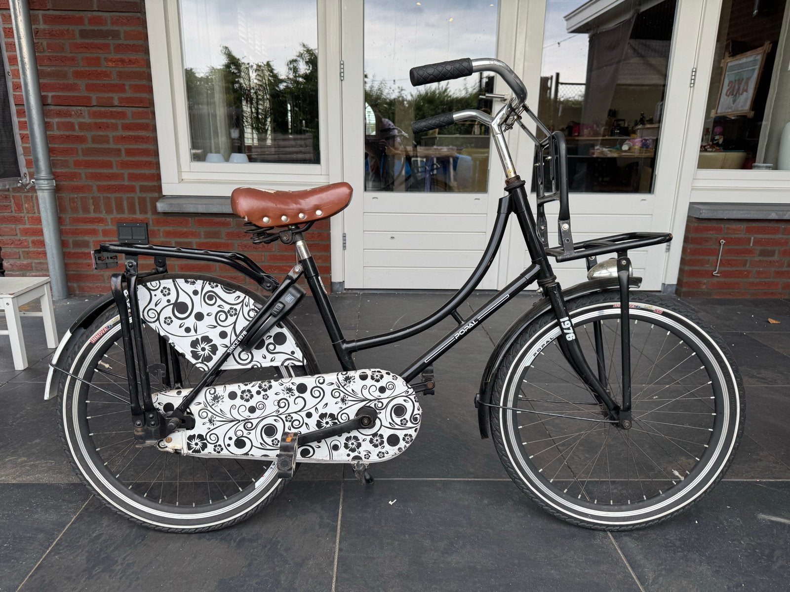 22 inch kinderfiets Popal transportfiets, Ophalen, Gebruikt, Terugtraprem, 20 inch of meer