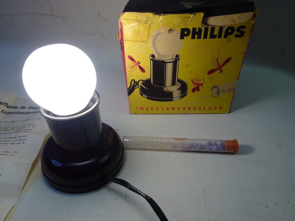 Philips ‘Exterminator’ Vintage Insectenverdelger,jaren'50., Verzamelen, Ophalen of Verzenden, Gebruikt, Gebruiksvoorwerp