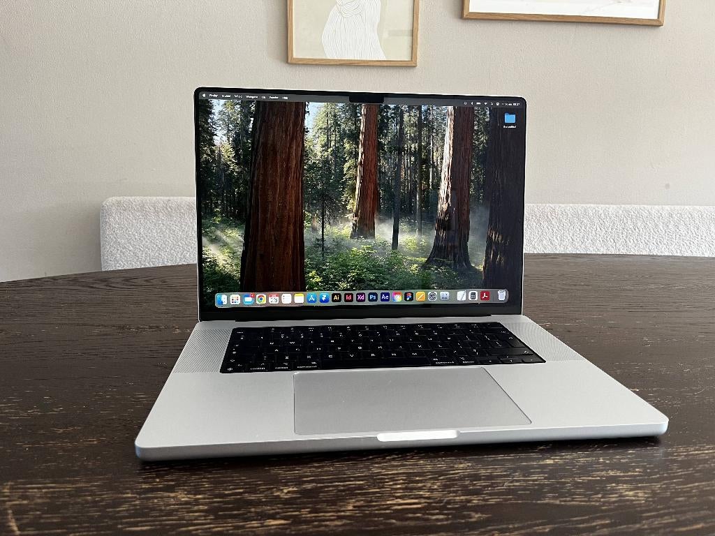 Apple MacBook Pro 16” M3 Pro 18GB 512GB - Zeer nette staat, Qwerty, 512 GB, Zo goed als nieuw, 16 inch