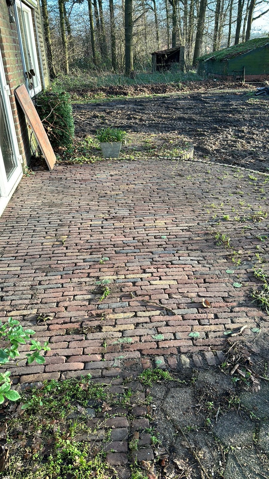 Gebakken waaltjes klein formaat, Doe-het-zelf en Verbouw, Metselstenen, Ophalen, Gebruikt, Bakstenen