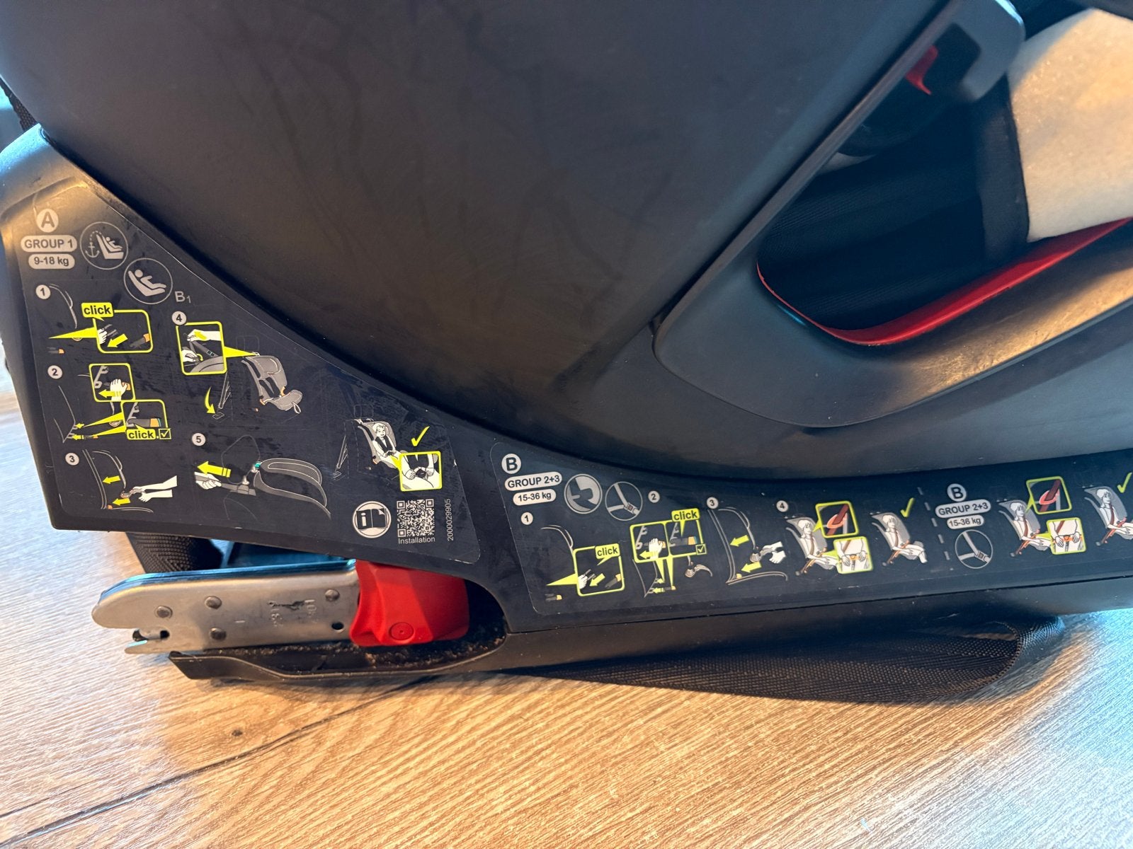 Britax Römer Advansafix IV R autostoel, Ophalen, Romer, Autogordel of Isofix, Gebruikt