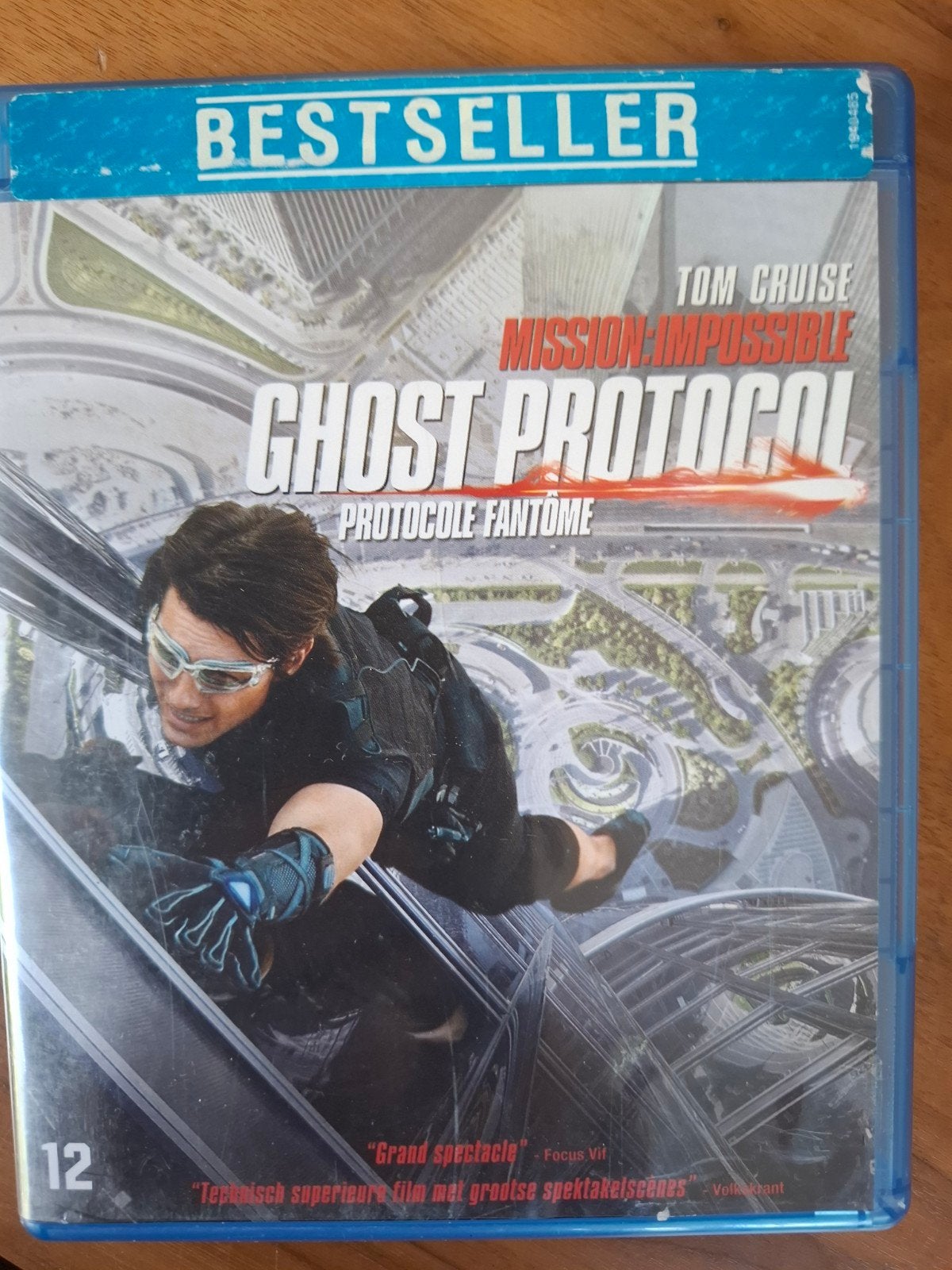 Ghost protocol bluray, Ophalen of Verzenden, Zo goed als nieuw, Muziek en Concerten
