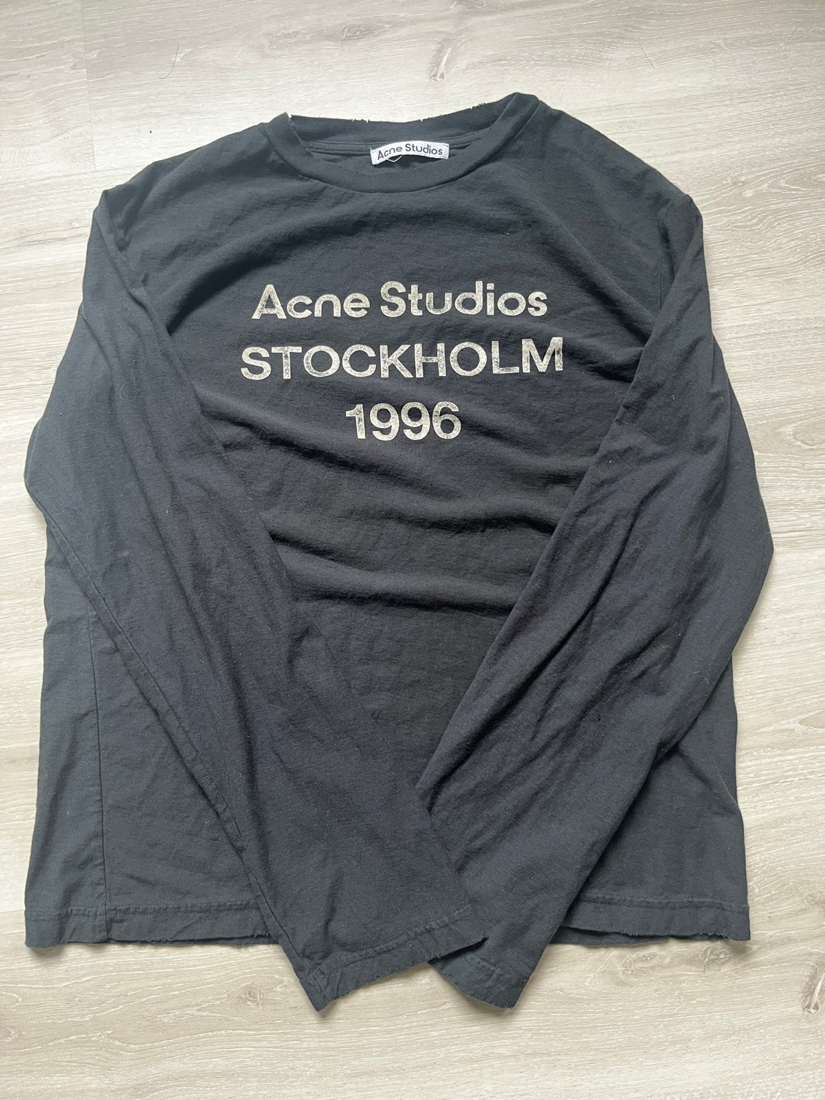 Acne Studios Longsleeve - Maat XS, Kleding | Heren, Ophalen of Verzenden, Zo goed als nieuw, Maat 46 (S) of kleiner, Zwart