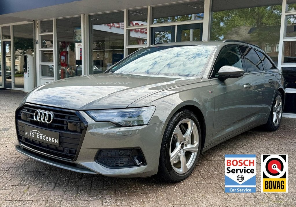 Audi A6 Avant 50 TFSI E Quattro S Line! Led, Navi, Camera, A, Automaat, 77 km/l, Gebruikt, 4 cilinders