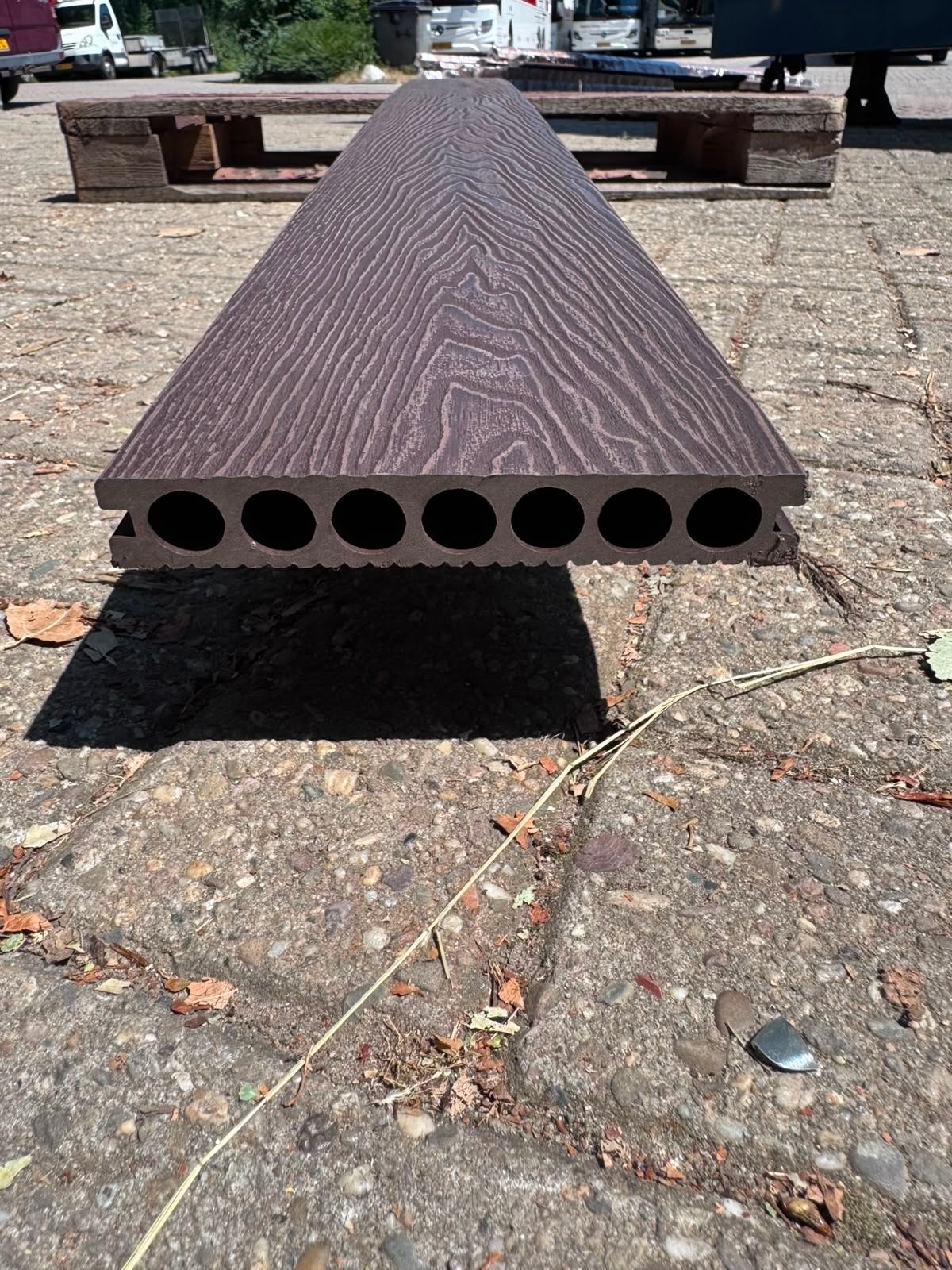 partij Composiet VlonderPlanken - Dark Coffee (2900x150mm), Ophalen of Verzenden, Nieuw, Composiet