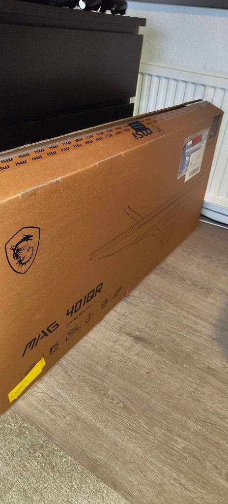 MSI MAG401QR Gaming Monitor 40" IPS 155Hz, Computers en Software, Gaming, IPS, Ultrawide, Ophalen of Verzenden
