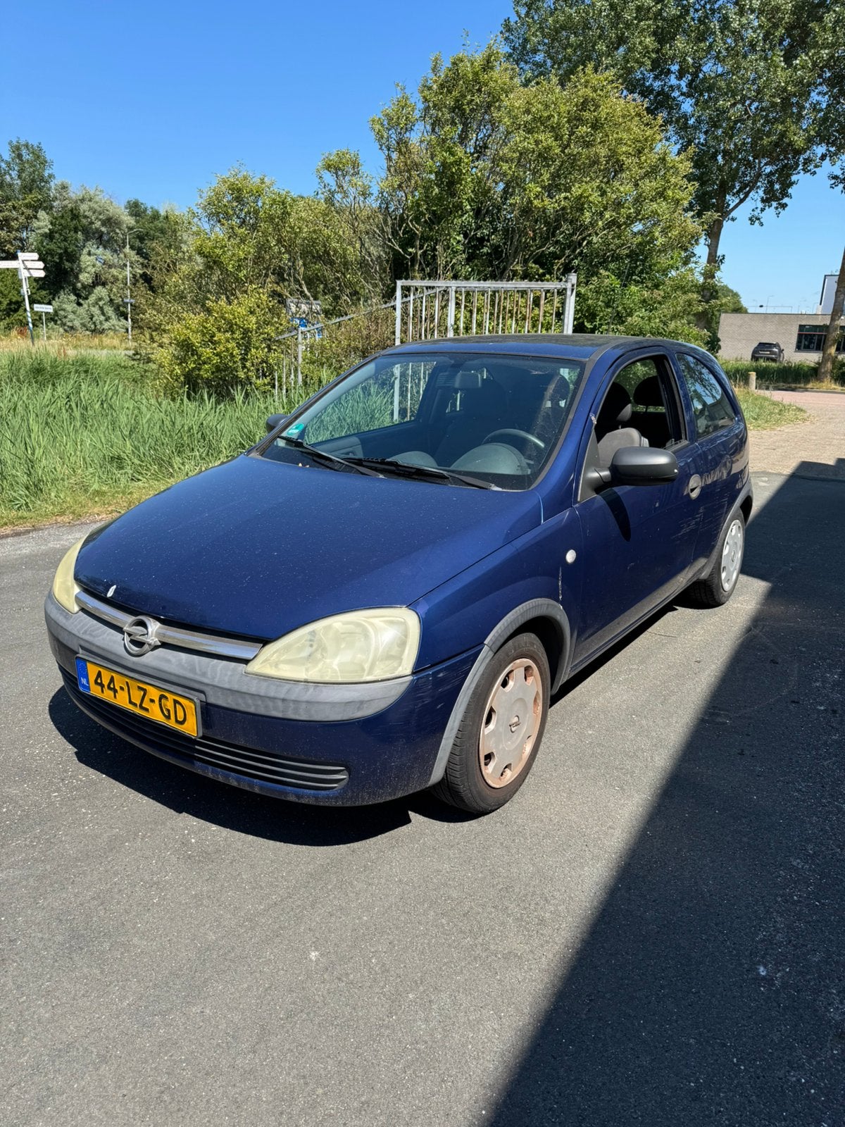 Opel Corsa 1.0 12V 3D 2003 Blauw, Auto's, Opel, Bedrijf, Corsa, Benzine, B, Hatchback, Handgeschakeld, Origineel Nederlands, Blauw