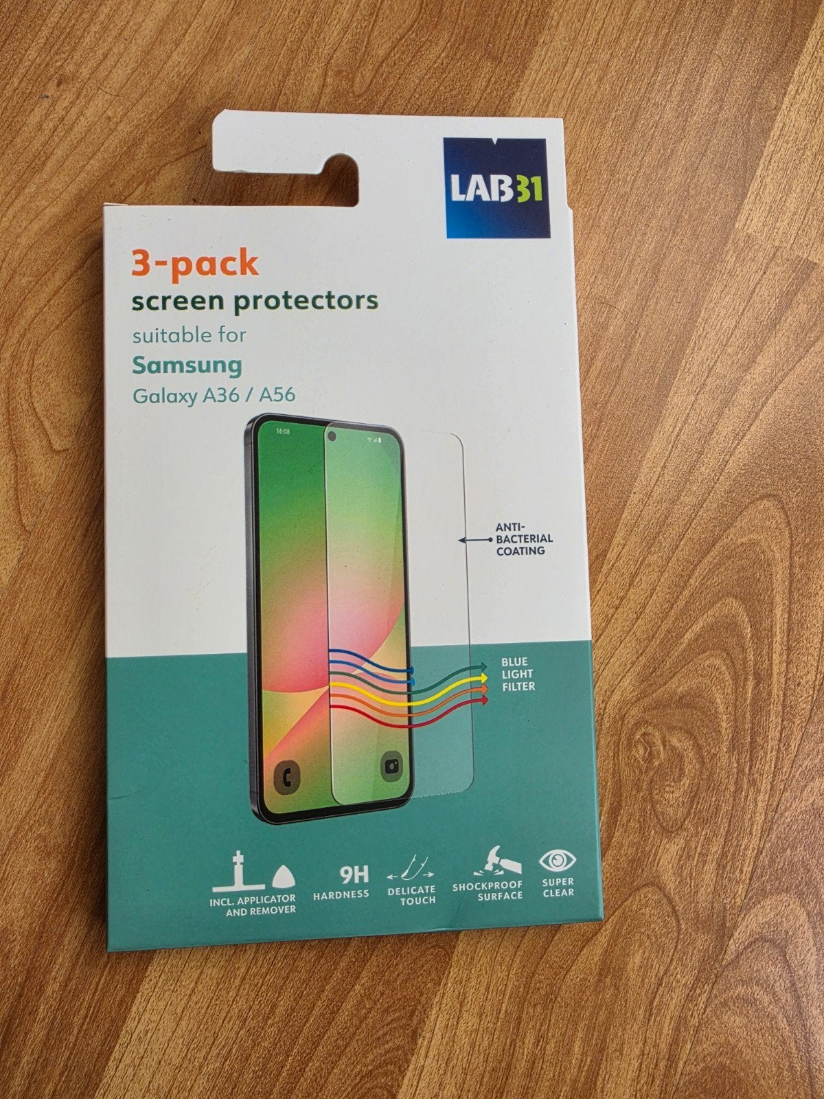 screenprotector 3 stuks SAMSUNG, Telecommunicatie, Ophalen of Verzenden, Nieuw
