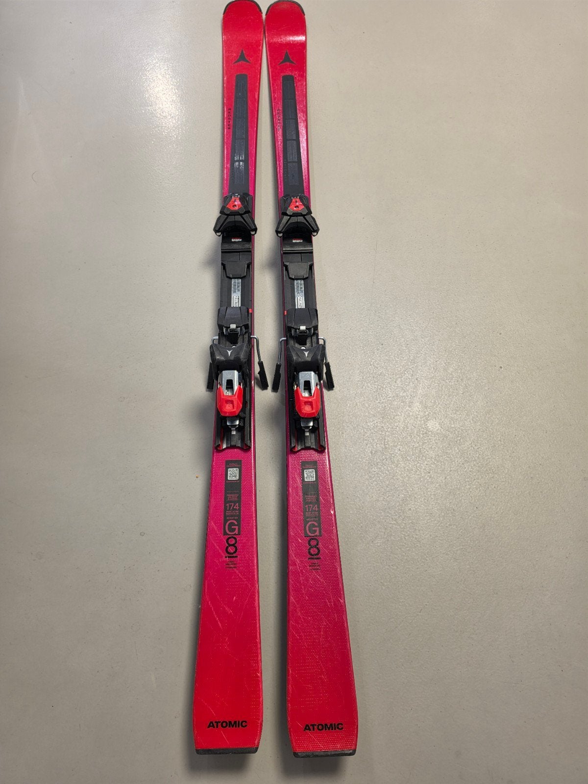 Atomic G8 revoshock Ski 174CM, 160 tot 180 cm, Ophalen of Verzenden, Carve, Skiën
