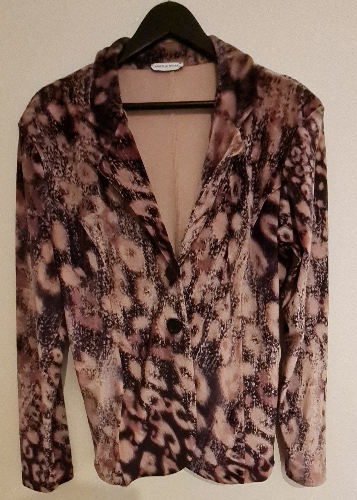 Angelle Milan zachte Blazer, Kleding | Dames, Angelle Milan, Maat 46/48 (XL) of groter, Ophalen of Verzenden, Zo goed als nieuw