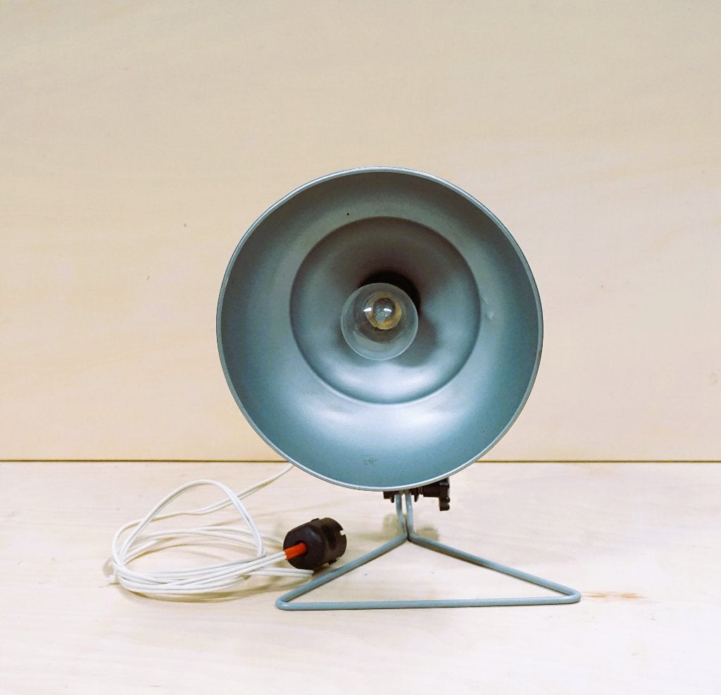 Vintage studio lamp, Ophalen of Verzenden, Gebruikt, Metaal, Minder dan 100 cm