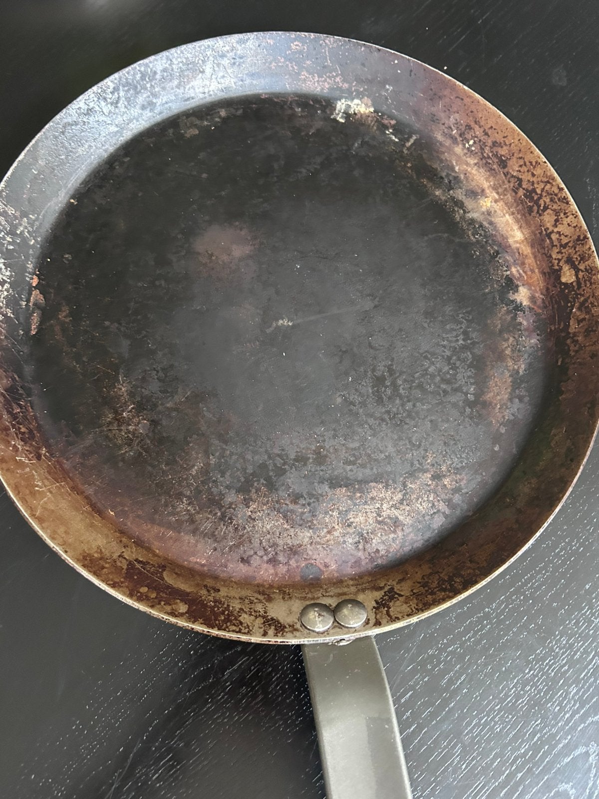 De Buyer pannenkoekpan, Pannenkoekenpan, Gietijzer, De Buyer, Ophalen of Verzenden