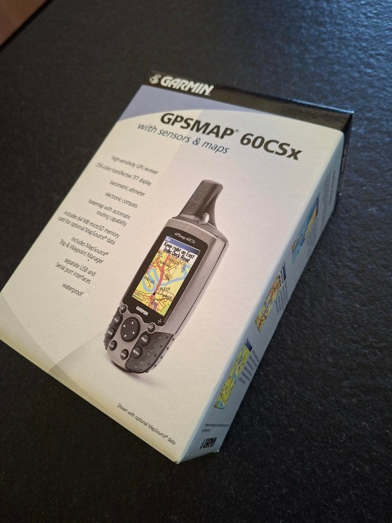 Garmin GPSmap 60CSx Handheld GPS + handleiding, Ophalen, Nieuw, Navigatie of Gps