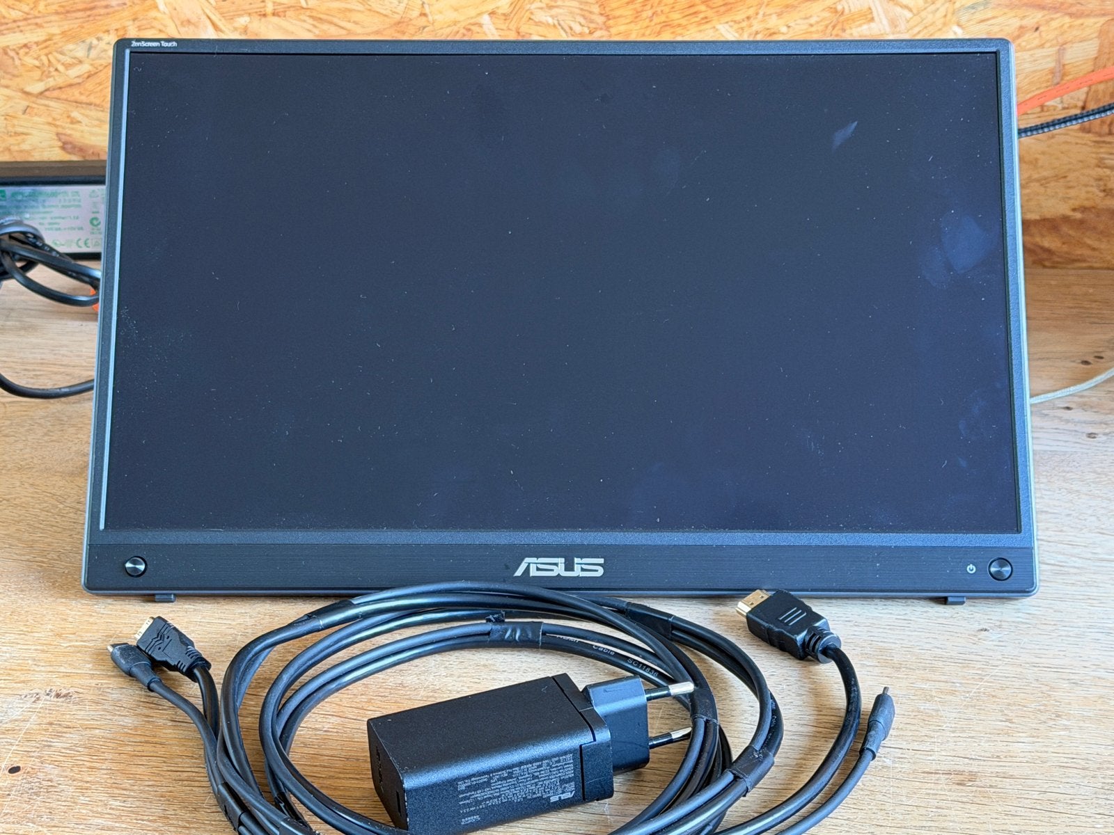 ASUS MB16AMTR Draagbare Monitor - 15.6 inch Full HD Touchscr, HDMI, Touchscreen, Full HD, Ophalen of Verzenden