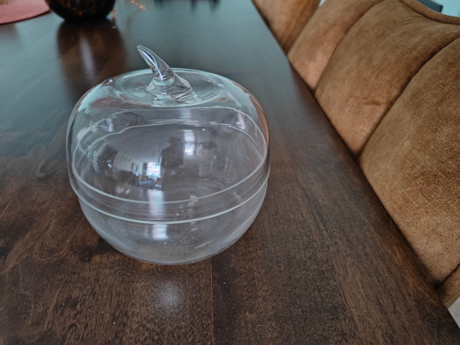 Bonbon Schaaltje met Deksel - Glas, Huis en Inrichting, Ophalen of Verzenden, Overige stijlen, Glas, Schaal of Schalen
