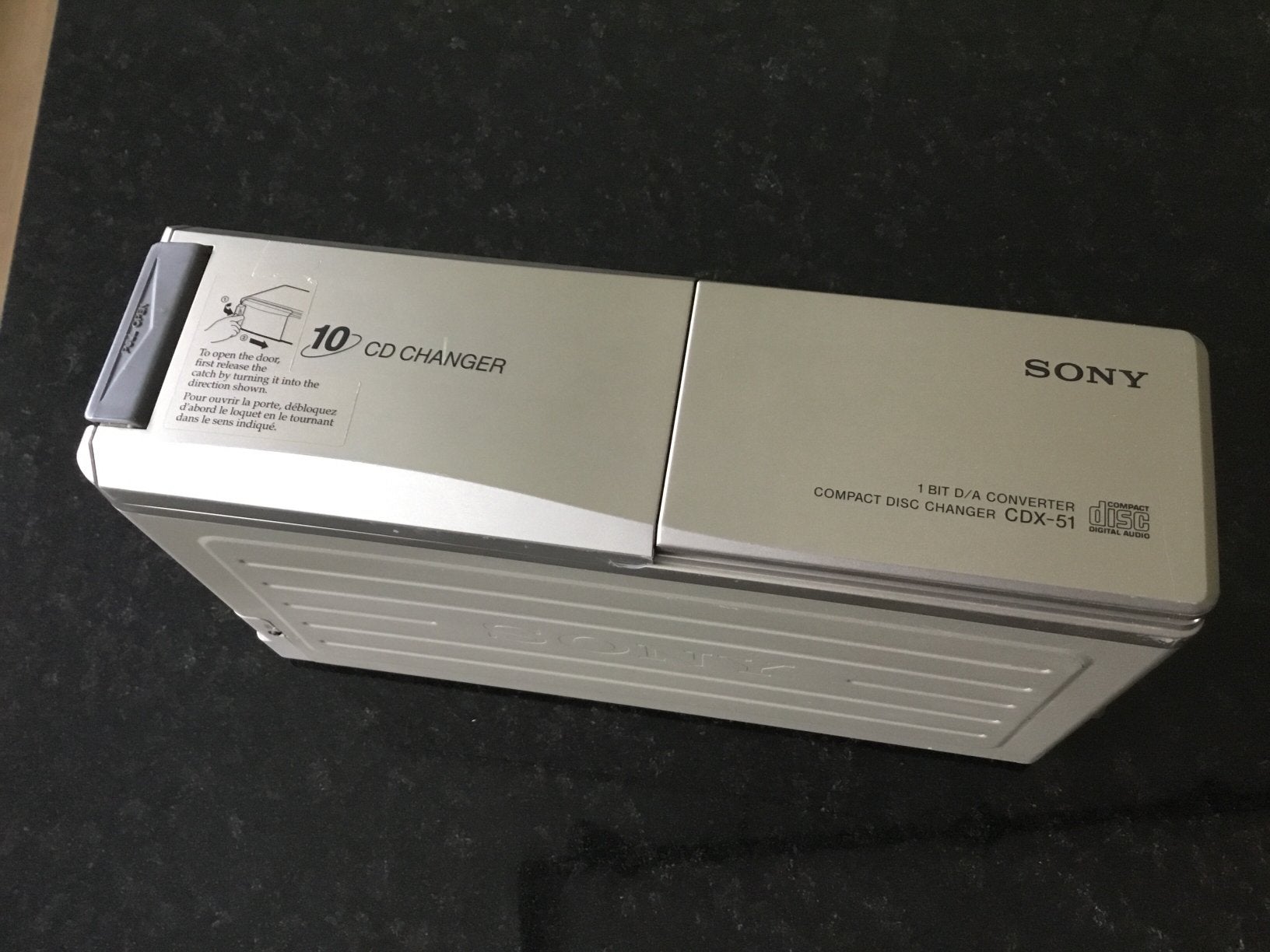 Sony CD wisselaar CDP-CE515 +  Sony 10 CD Changer CDX-51, Ophalen of Verzenden, Gebruikt, Sony, Wisselaar