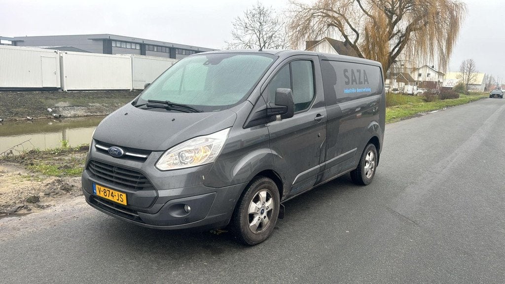 Ford Transit Custom 270 2.0 TDCI L1H1 Limited Airco Grijs 20, Voorwielaandrijving, Euro 6, 4 cilinders, Origineel Nederlands