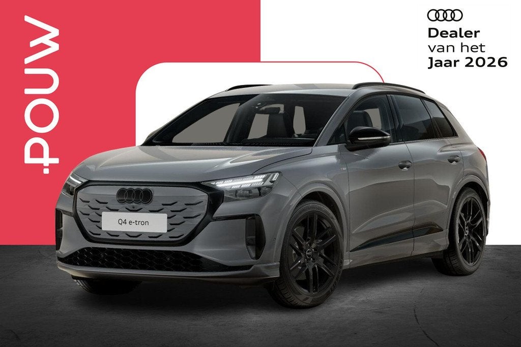Audi Q4 e-tron 286pk S Edition 82 kWh | Tech Plus | Trekhaak, Auto's, Audi, Automaat, 12 maanden, Achterwielaandrijving, 510 min