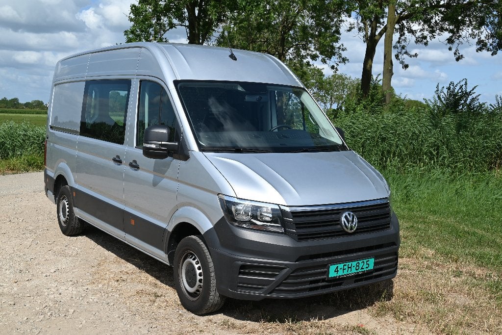 VW Crafter 2021 41000 km! als nieuw!, Auto's, Bestelauto's, Voorwielaandrijving, Stof, Euro 6, 4 cilinders