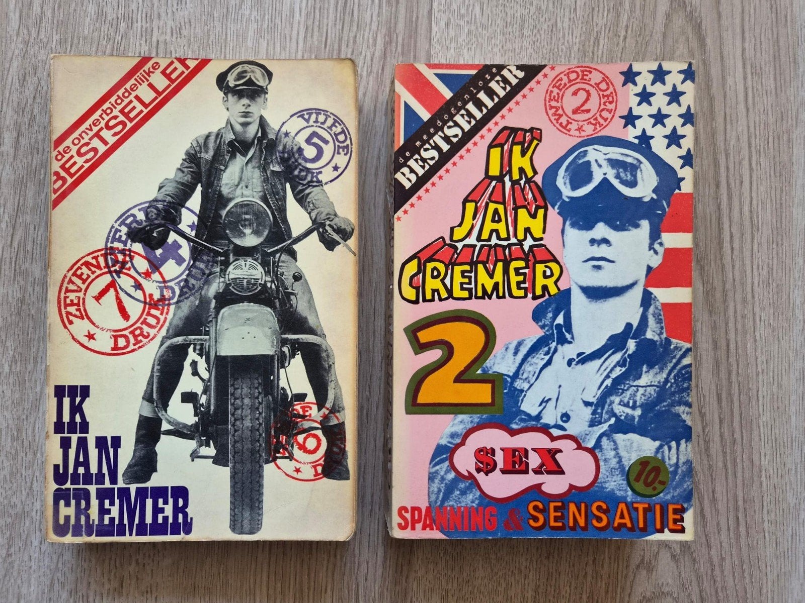 Jan Cremer - Ik Jan Cremer deel 1 & deel 2 | Vroege drukken, Ophalen of Verzenden, Gelezen