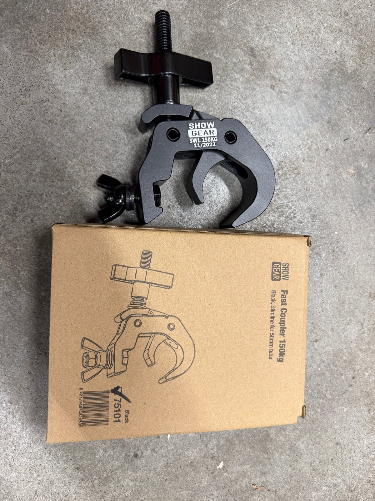 40 Showtec Fast Coupler G haak, Ophalen, Nieuw, Licht
