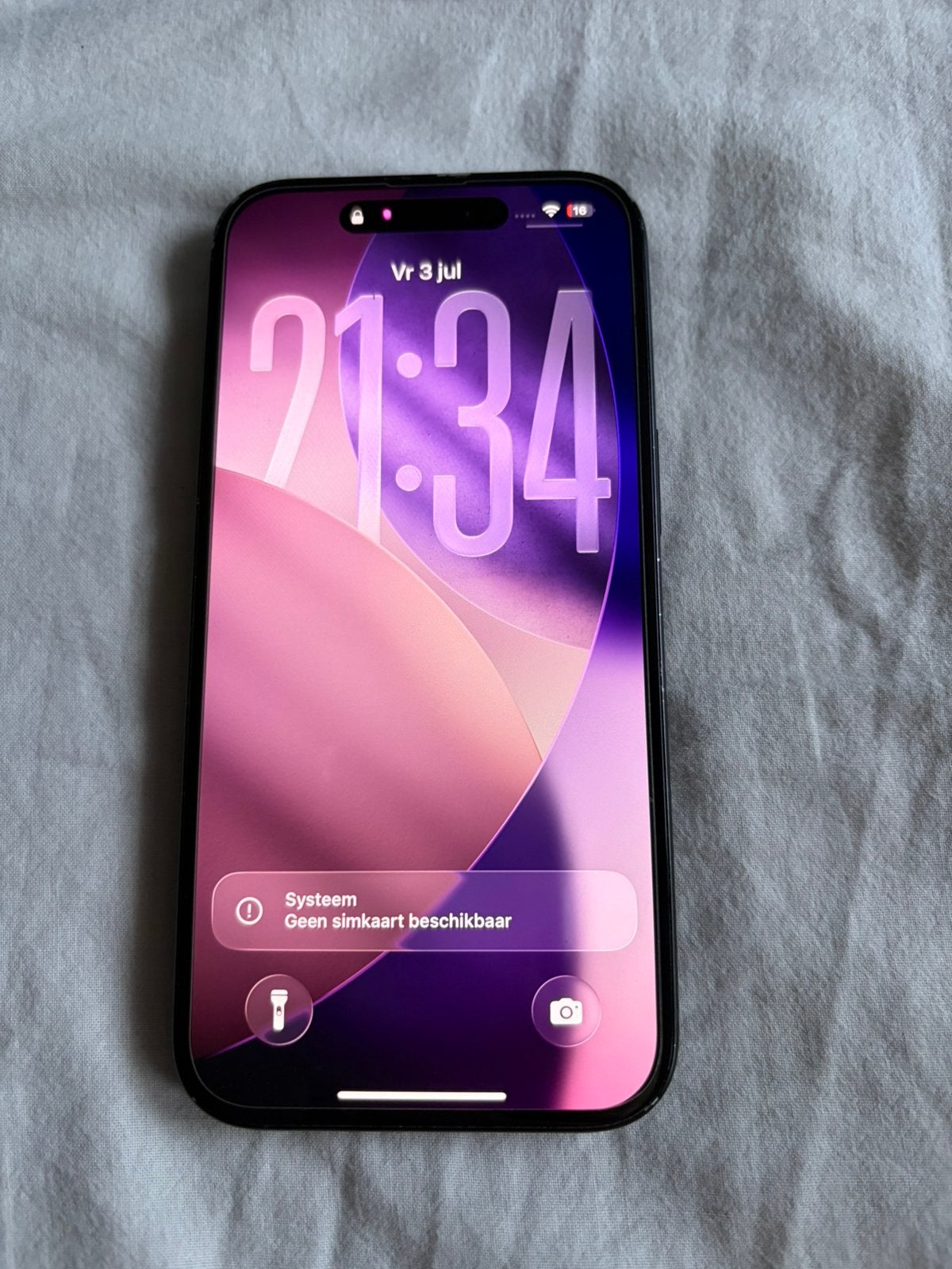 Iphone 15, Ophalen, Zwart, Zo goed als nieuw, 128 GB