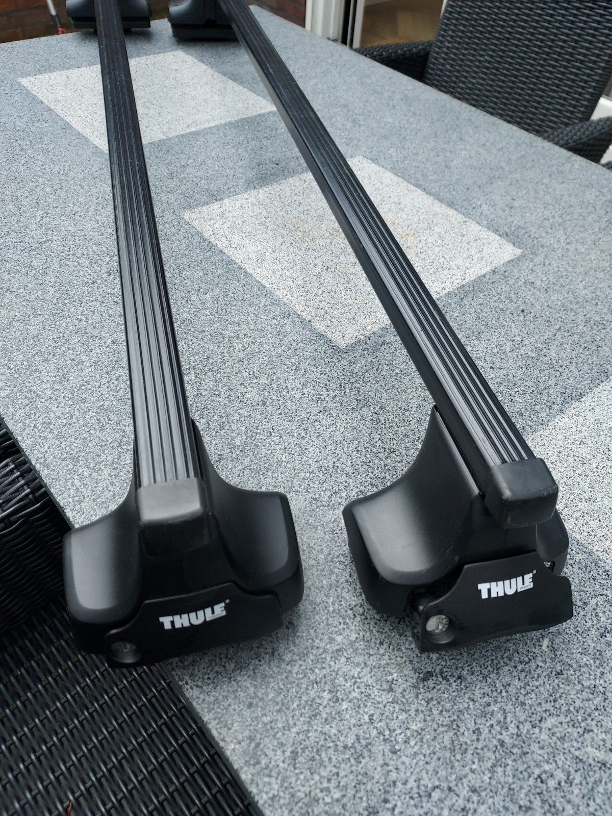 Thule dakdragers te koop, Ophalen