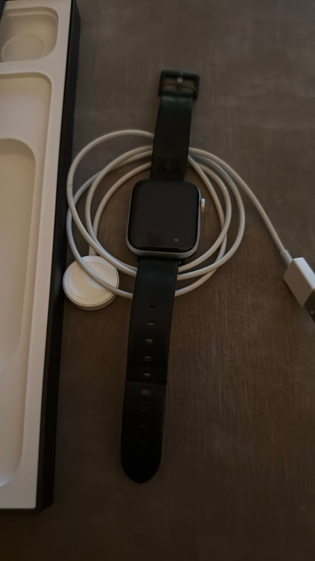 Apple i-watch 6 serie, Ophalen of Verzenden, Zo goed als nieuw, Zwart, IOS