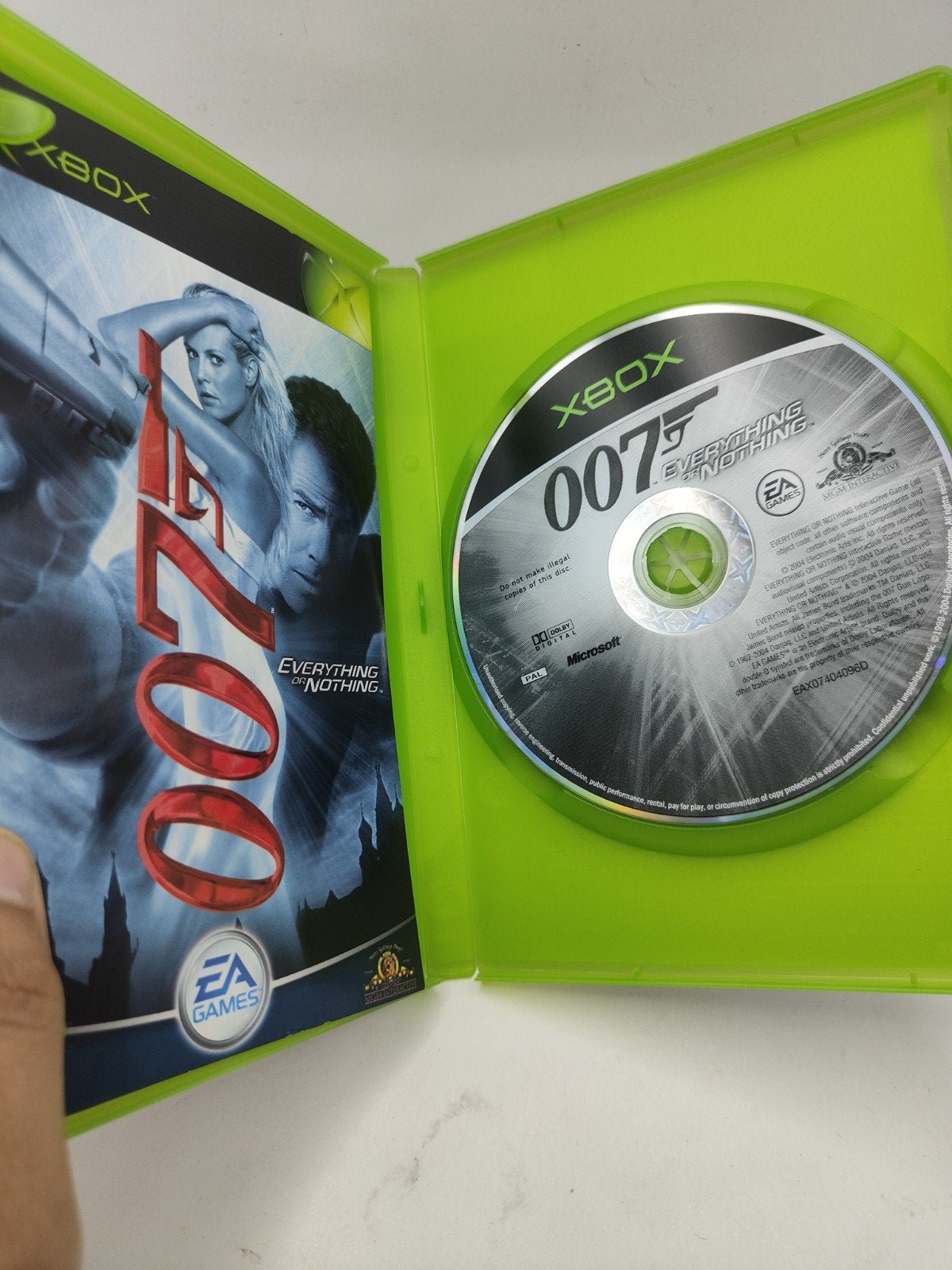 007 Everything or Nothing - Xbox Classic, Avontuur en Actie, Gebruikt, Electronic Arts, 1 speler